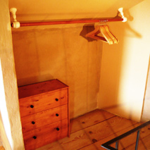 Informal but useful, just hang your clothes, do not loose much time
